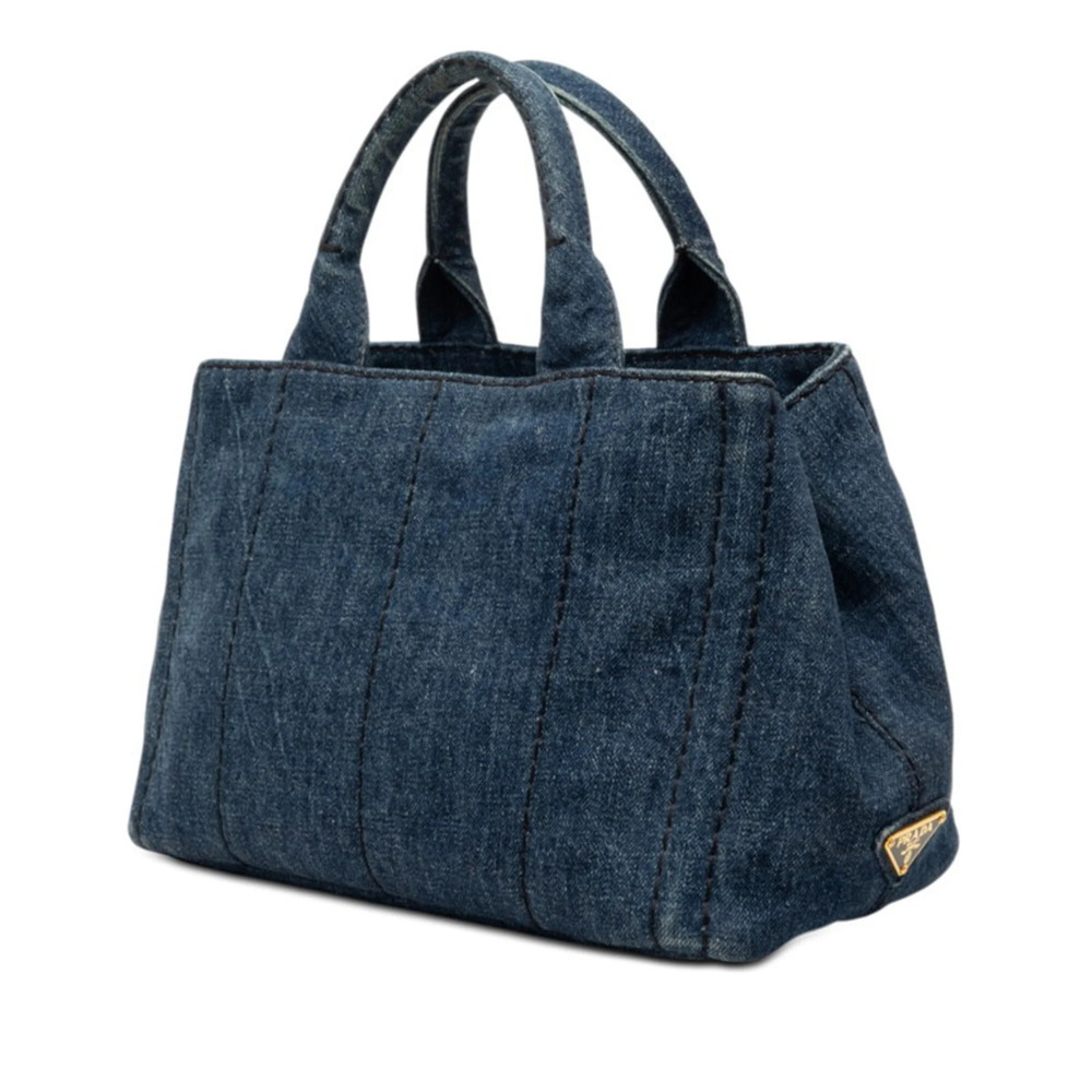PRADA Blue Shoulder Bag - Picture 2 of 6